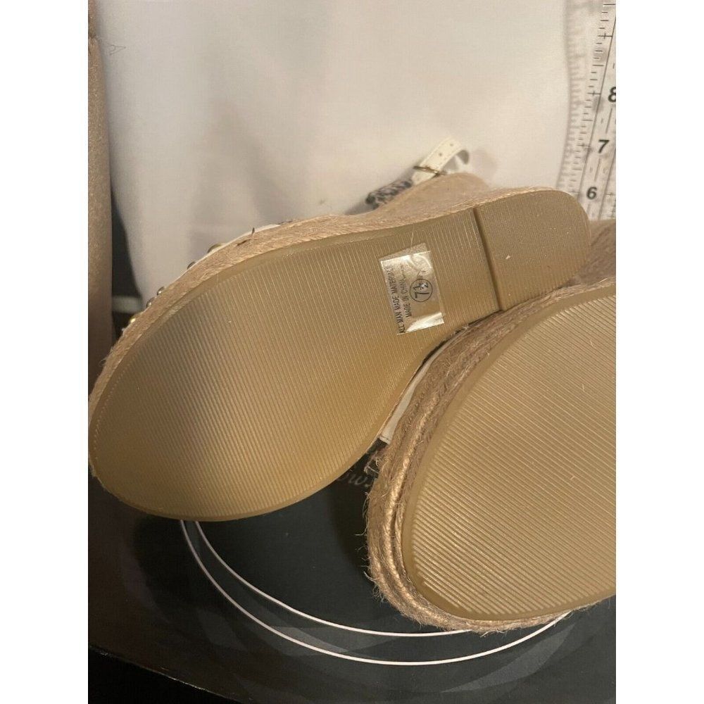 NEW Paprika Exempt-S Wedges Espadrilles 7.5" - Picture 11 of 13